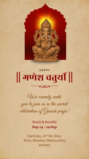 Ganesh Chaturthi Template